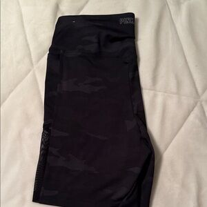 PINK Victoria's Secret Black Athletic Shorts